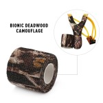 Treaful 6 Roll Camo Tape, Camouflage Self-Adhesive Wrap Tape for Outdoor Sport Hunting Camping, 2in x 14.76ft 4.92Yard Stealth Strip for Shooting Gun Bow Camera Flashlight Rifle